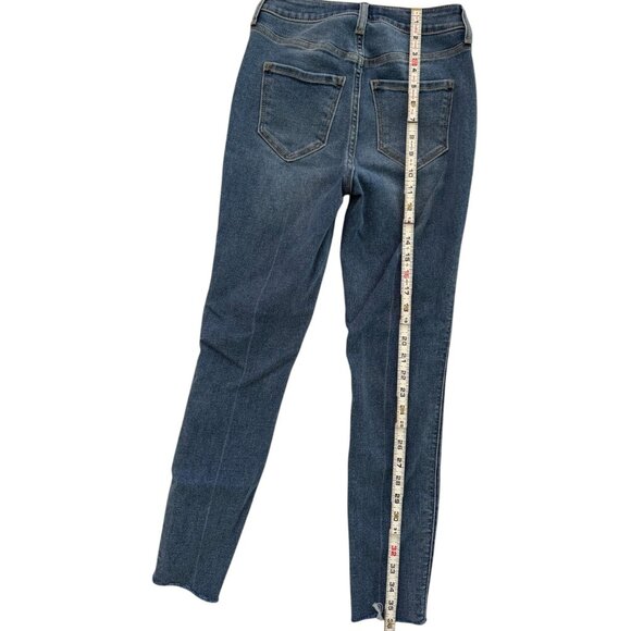 2 Pairs Old Navy Extra High Rise 360 Stretch Rockstar Super Skinny Jeans-Size 0 - Picture 5 of 7